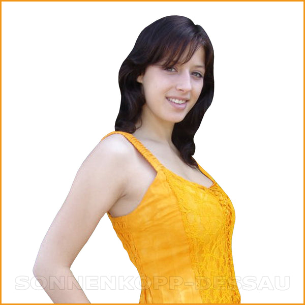 Alternative MIEDER BLUSE gelb | Mieder Top gelb