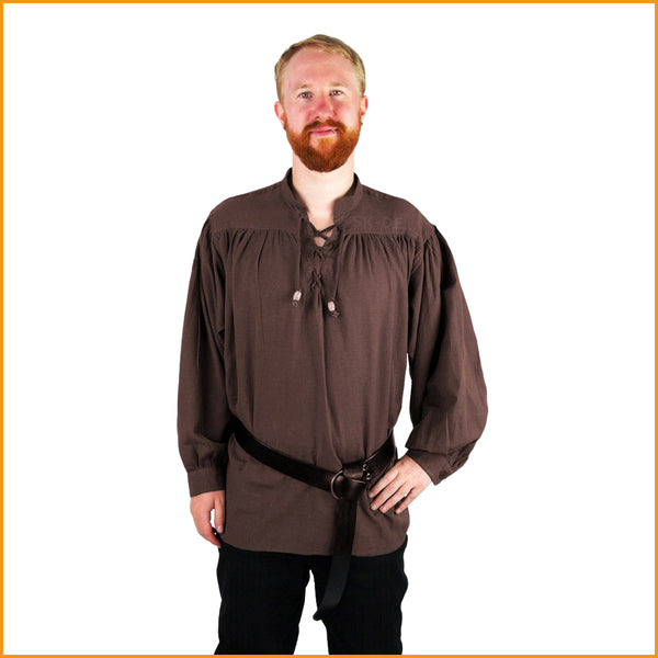 Alternatives Herren Hemd braun | Alternatives Herrenhemd braun