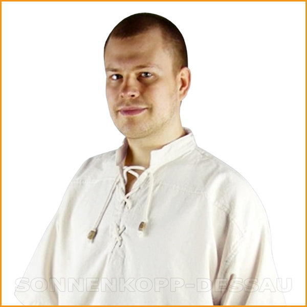 Alternatives SOMMERHEMD - Herrenhemd weiß  - Kurzarm Hemd