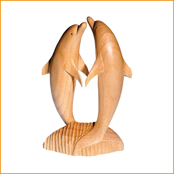 Delfinfigur | Delfinskulptur | Delphin Paare Feng Shui Partnerschaft