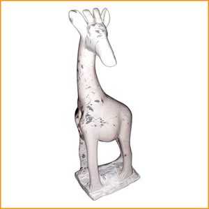 Giraffe - Figur Speckstein - Handarbeit Skulptur - Haus und Garten