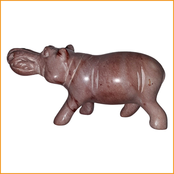 Nilpferd Flusspferd Hippo Figur Statue