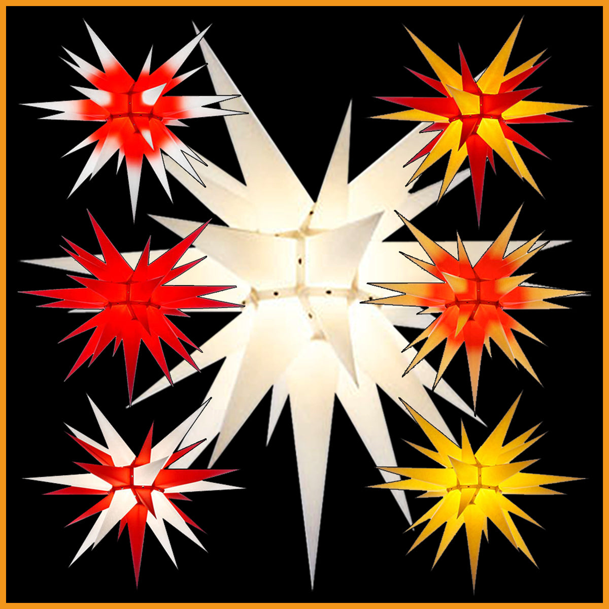 Herrnhuter Innensterne aus Papier - DER Ursprung