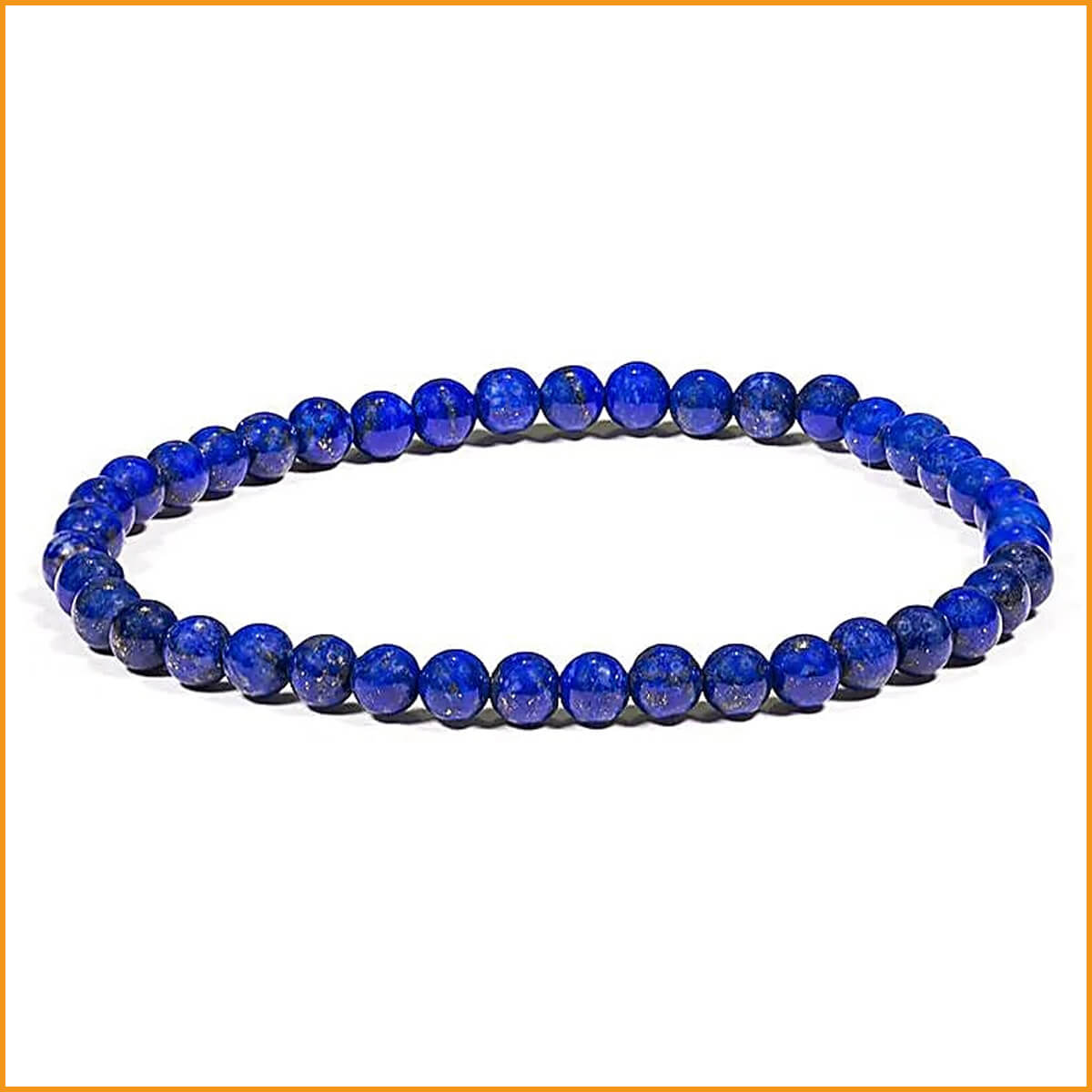 Edelstein Armband LAPISLAZULI Kraftarmband - Kugelarmband - Heilstein