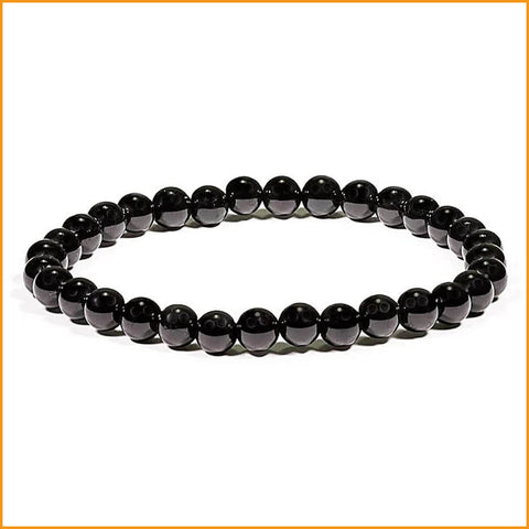 Edelstein Armband - SCHÖRL - SCHWARZER TURMALIN - Kraftarmband