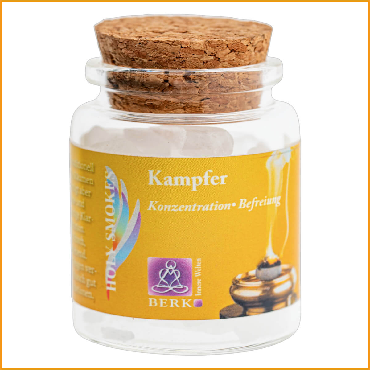 Räucherharz - KAMPFER - Cinnamomum camphora - 60 ml - Räucherwerk