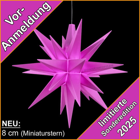HERRNHUTER Stern SONDEREDITION 2025 - Farbe VIOLETT - ORIGINAL STERNE