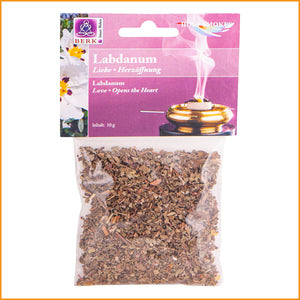 Räucherwerk - LABDANUM BLÄTTER - Cistus - RÄUCHERKRÄUTER - räuchern