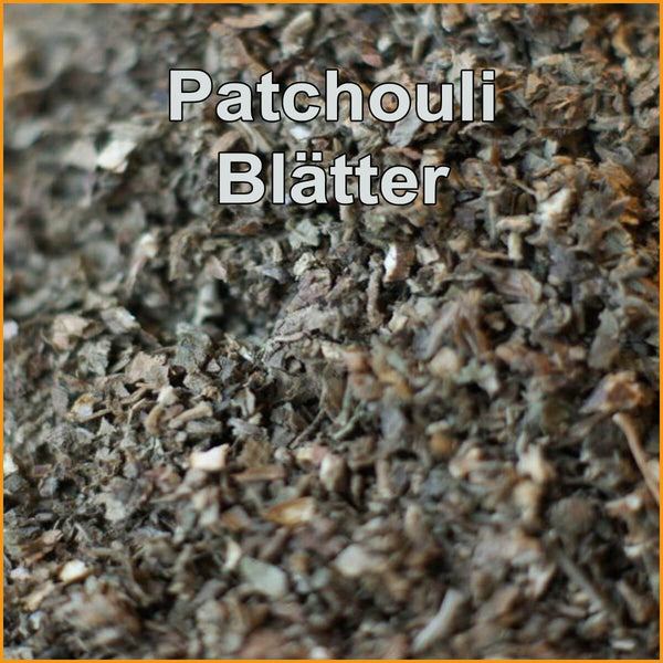 Räucherkräuter PATCHOULI BLÄTTER - Pogostemon cablin - RÄUCHERWERK