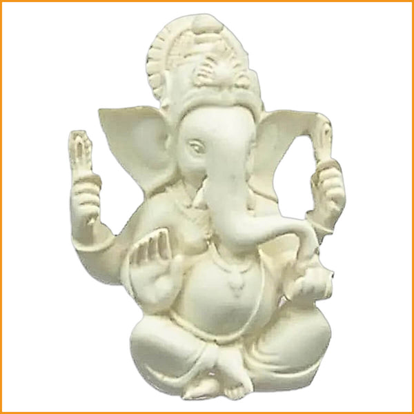 Ganesha Skulptur – Elefantengott Ganesh Figur 11 cm | Glücksbringer