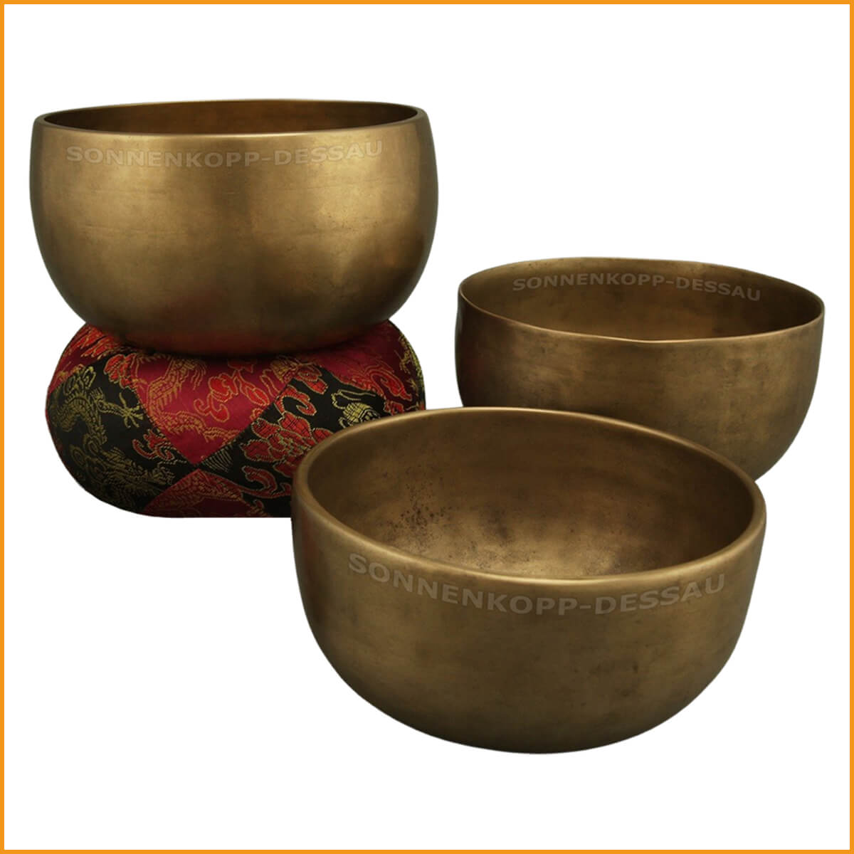 KLANGSCHALE aus Tibet für Klangtherapie - 624g - tibetisch
