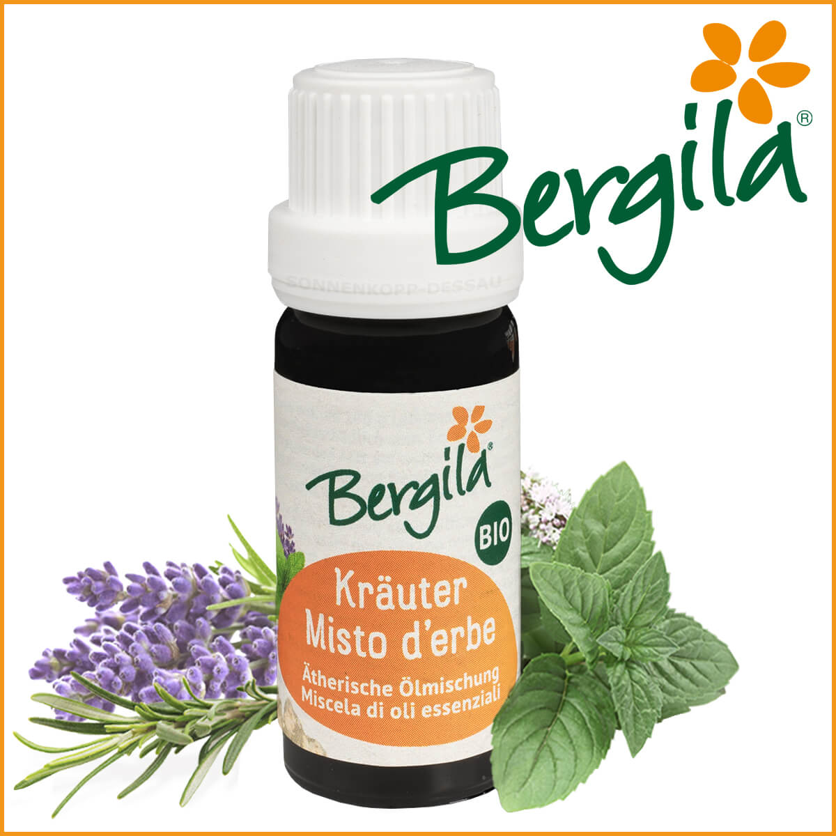 KRÄUTER - Bergila ® BIO ätherische Öl Mischung - Kräuteröl TIROL