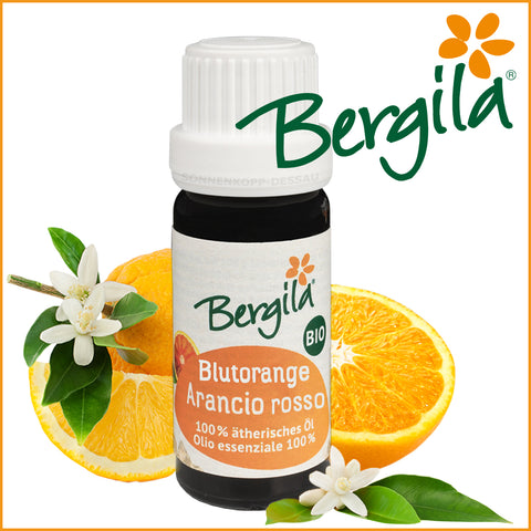 ORANGE - Bergila ® BIO ätherisches Öl - Orangenöl SIZILIEN Blutorange