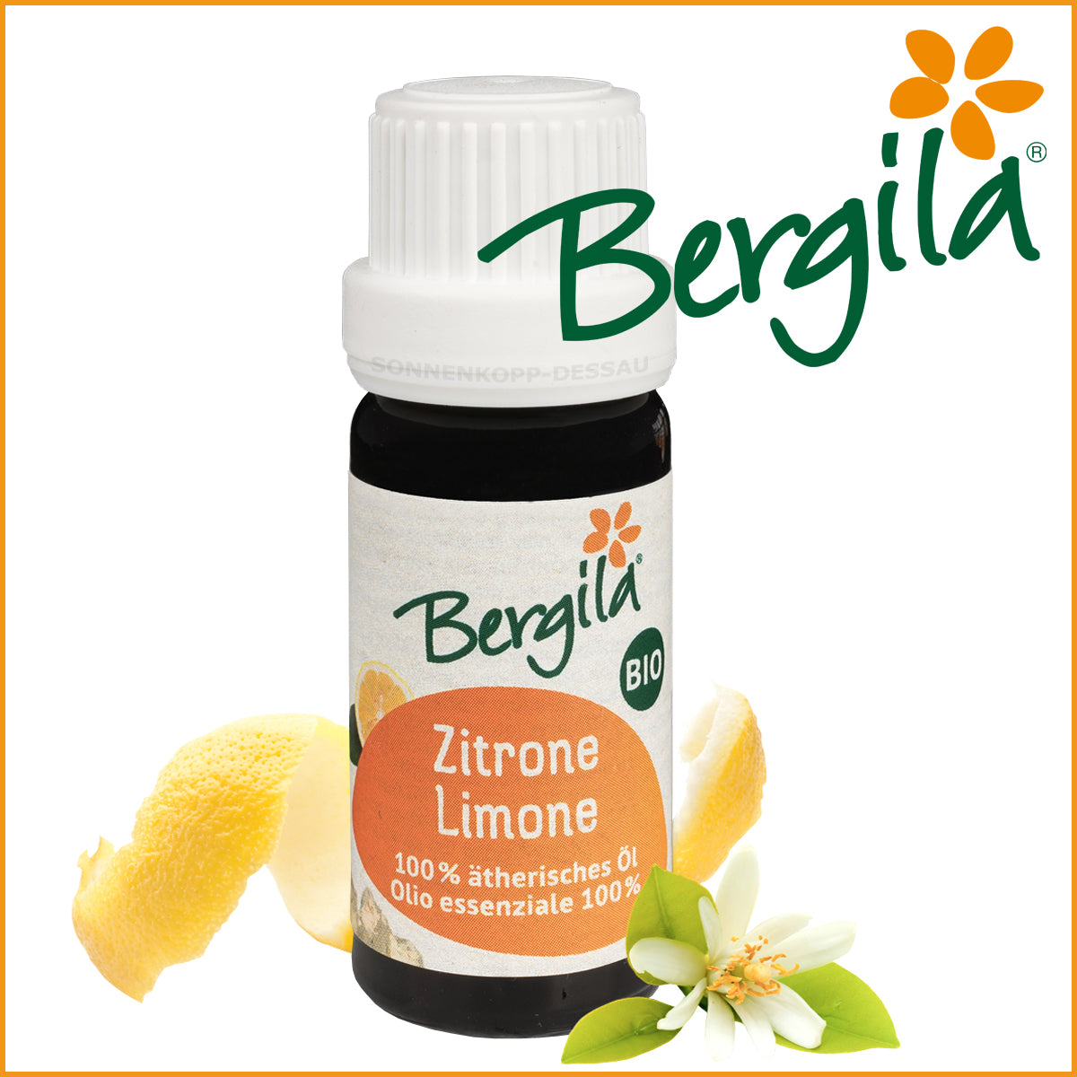 ZITRONE - Bergila ® BIO ätherisches Öl - Zitronenöl SIZILIEN Lemone