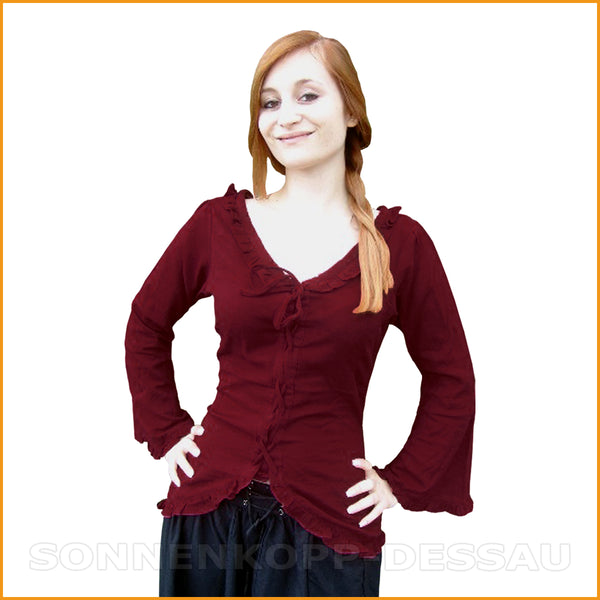 Alternative RÜSCHENBLUSE rot