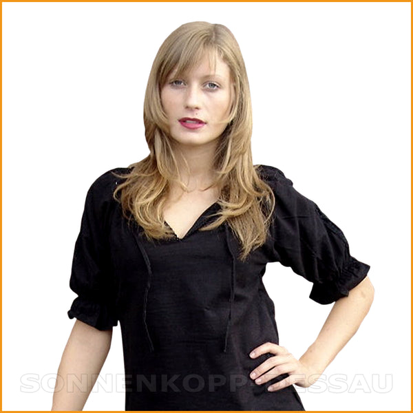Alternative DAMEN BLUSE schwarz | Carmenbluse schwarz
