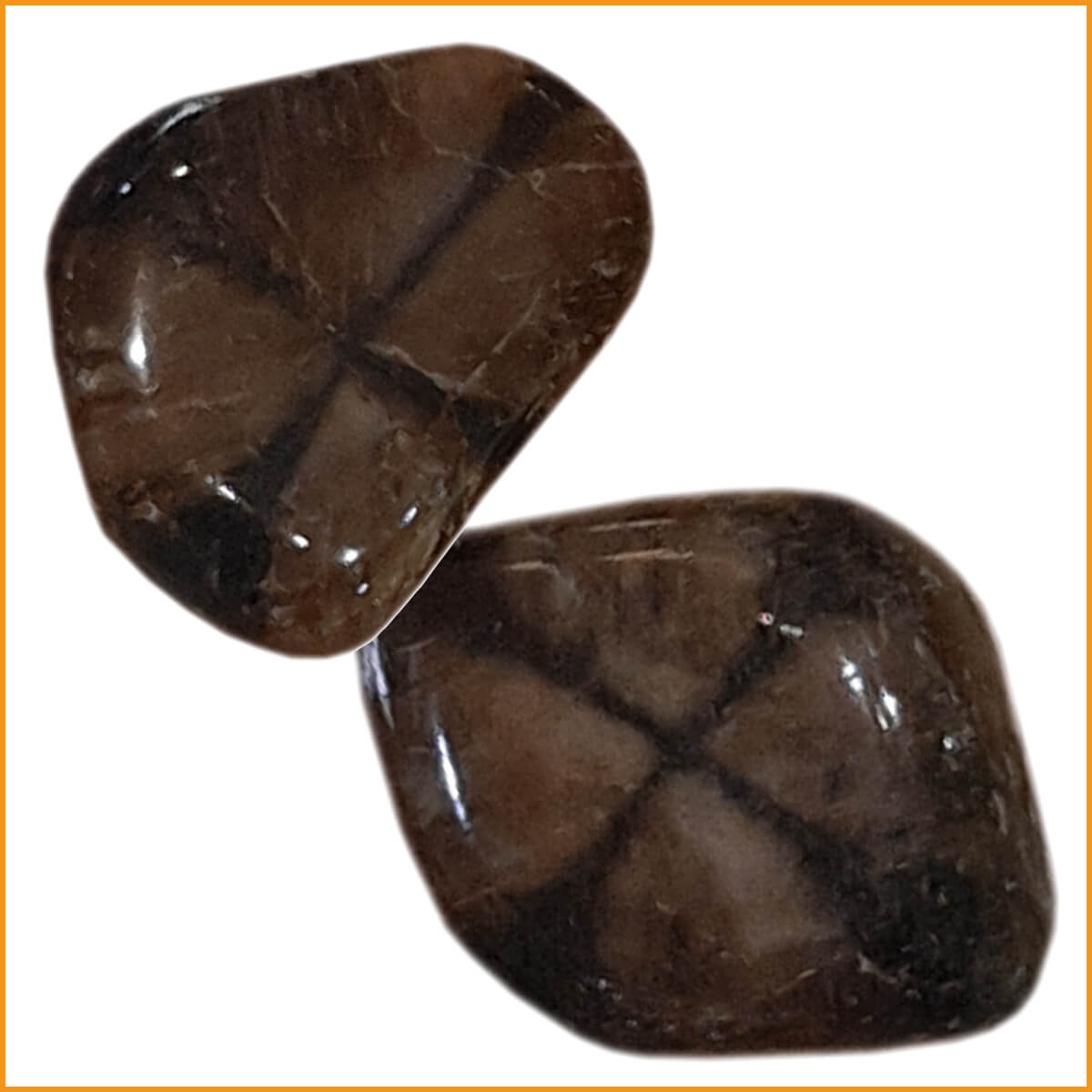 CHIASTOLITH Heilstein ANDALUSIT - Wirkung | Chiastolith Trommelstein