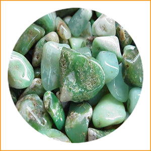 CHRYSOPRAS Heilstein - Anwendung & Wirkung | Chrysopras Trommelstein