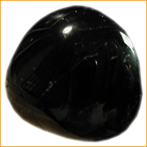 ONYX Heilstein SCHWARZER CHALCEDON - Wirkung | Onyx Trommelstein