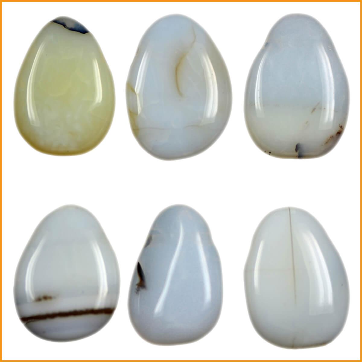 OPAL Heilstein MILCHOPAL - Wirkung | Opal Trommelstein Milchopal