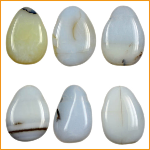 OPAL Heilstein MILCHOPAL - Wirkung | Opal Trommelstein Milchopal