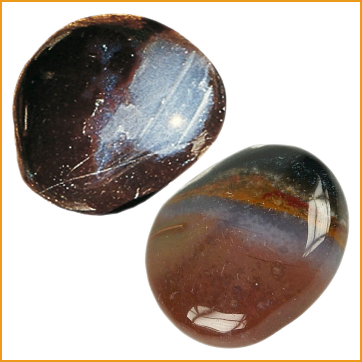 SARDONYX Heilstein - Anwendung & Wirkung | Sardonyx Trommelstein Stein