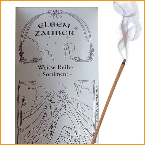 Elbenzauber SORTIMENT Weisse Reihe Räucherstäbchen ALLE Sorten