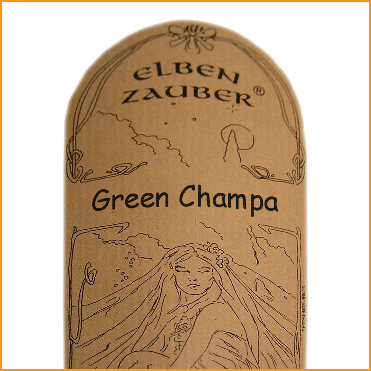 Elbenzauber GREEN CHAMPA | Räucherstäbchen | Nag Champa