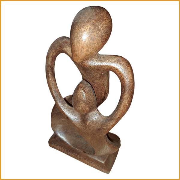 Skulptur Tanzende Mutter mit Kind | Mutter tanzt mit Kind