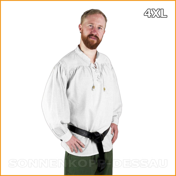 Alternatives weißes HERREN HEMD in Übergröße XXXXL weiß
