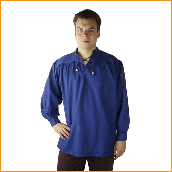 Alternatives Herren Hemd blau | Alternatives Herrenhemd blau