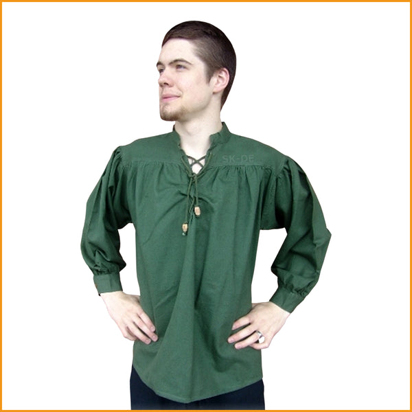 Alternatives Herren Hemd grün | Alternatives Herrenhemd grün