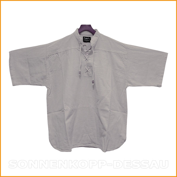 Alternatives Herrenhemd - natur - Kurzarm Hemd