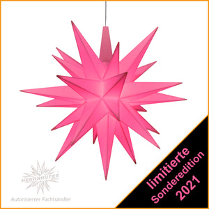 HERRNHUTER Stern SONDEREDITION 2021 rosa - limitierte Herrnhuter Sterne