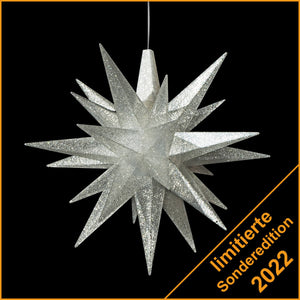 HERRNHUTER Stern SONDEREDITION 2022 - SILBER GLITTER