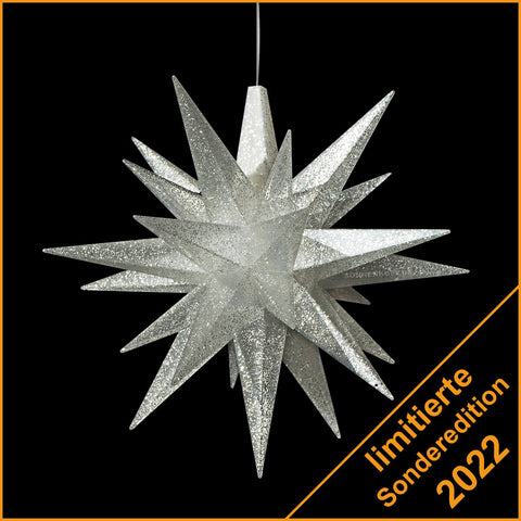 HERRNHUTER Stern SONDEREDITION 2022 - SILBER GLITTER