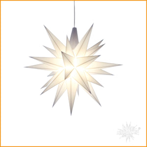 HERRNHUTER Stern weiß A1e Kunststoff 13 cm | Herrnhuter Weihnachtsstern