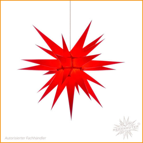HERRNHUTER Stern ROT Kern Papier Innenbereich 70 cm | Weihnachtsstern