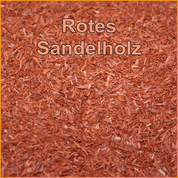 Rotes Sandelholz als Räucherwerk zur Entspannung