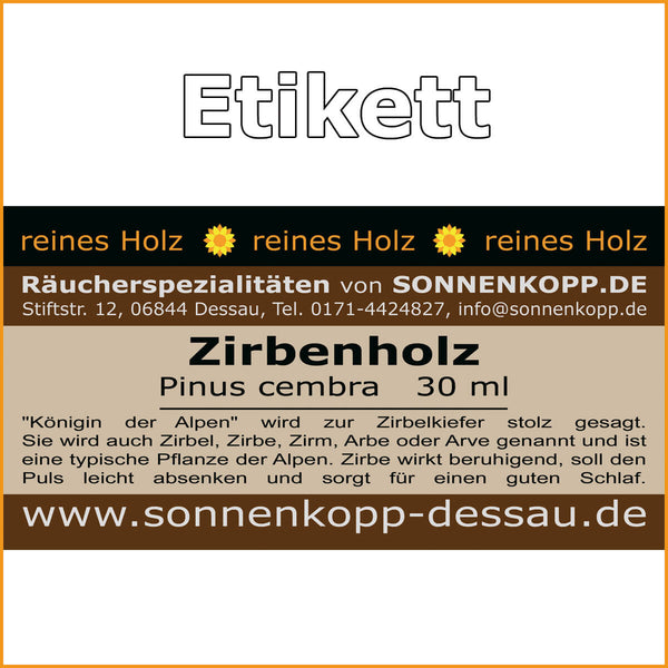 Pinus Cembra Holzspäne