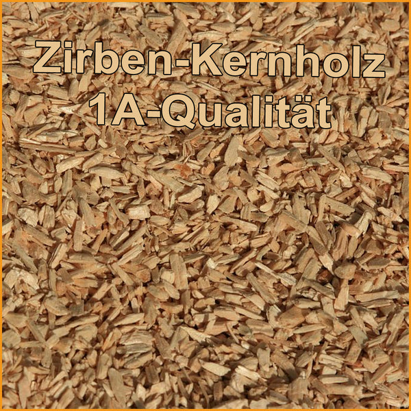 Zirbenholz räuchern - Alpen Duft Zirbe in 1A Qualität