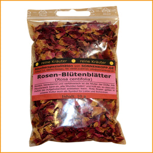 ROSENBLÜTEN in 1A-Qualität | Rosenblütenblätter | Räucherwerk Rose