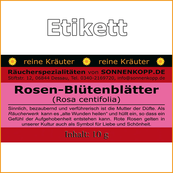 Rosenblüten Verwendung | Rosenblüten kaufen