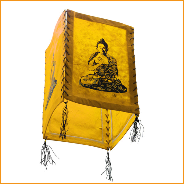 Buddha Lampe GELB | Buddhalampe Gelb