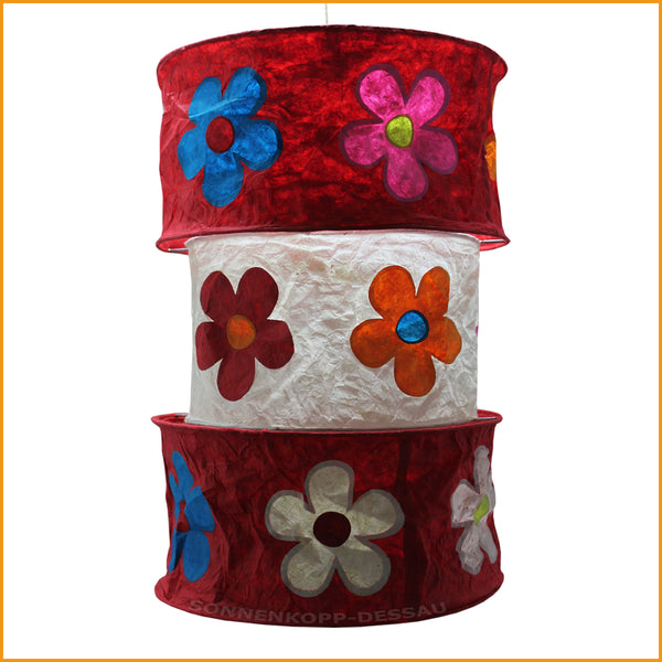 Papierlampenschirm Lhasa ROT