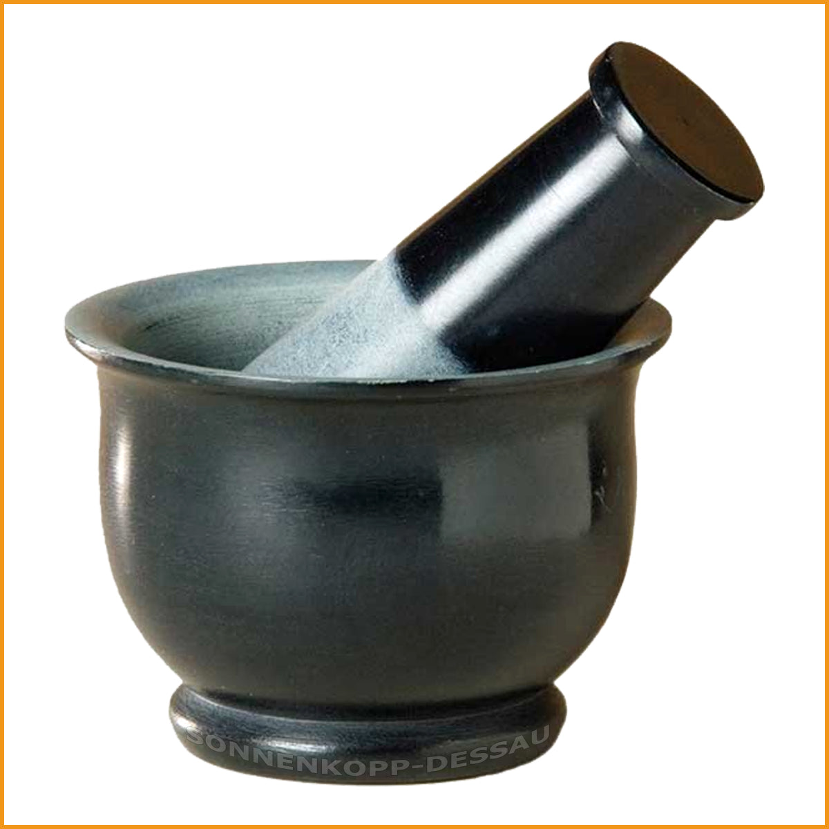 MÖRSER Speckstein | Stein Mörser schwarz | Steinmörser | Gewürzmörser ...