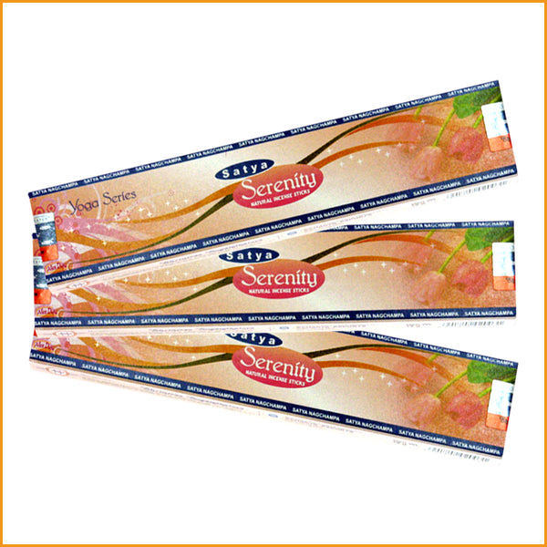 Nag Champa Serenity PAKET mit Räucherstäbchen-Halter