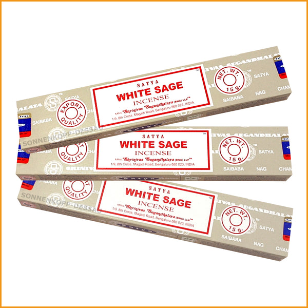 Nag Champa WHITE SAGE | Räucherstäbchen Weißer Salbei