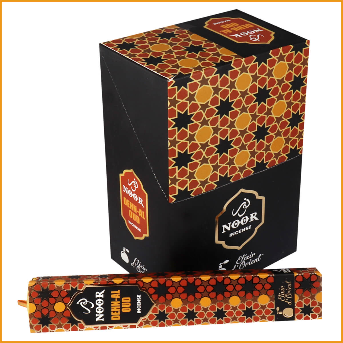 NOOR OUD Räucherstäbchen - Adlerholz Duftstäbchen Agar Paradies Holz