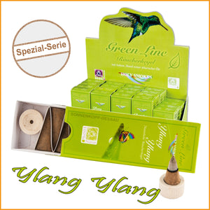 Räucherkegel YLANG YLANG - Green Line | Kegel Ylang-Ylang